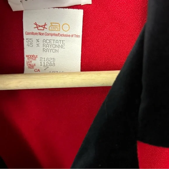 Vintage Amoretti Long Blazer & Pant Set Size 7 - Picture 10 of 14